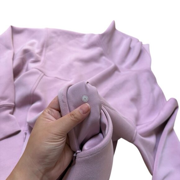 Lululemon Modal Blend Turtleneck Tunic Sweater Pink Peony Size 4 - Picture 6 of 7